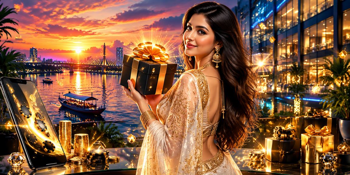 বগুড়ায় শাড়ি পরা একজন নারী jlbdt রিবেট বোনাস উপভোগ করছেন