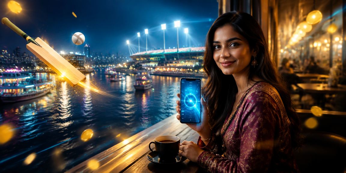 ঢাকায় বাংলাদেশি মডেল মোবাইলে ক্রিকেট বেটিং করছেন