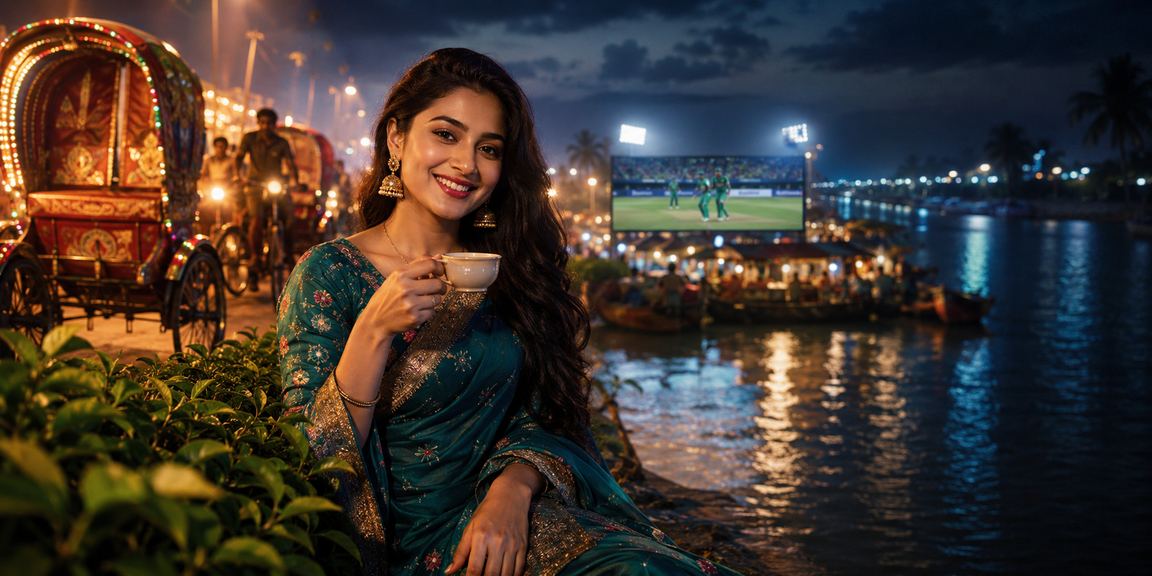 ঢাকায় চা বাগানে ক্রিকেট বেটিংয়ের আরামদায়ক পরিবেশ